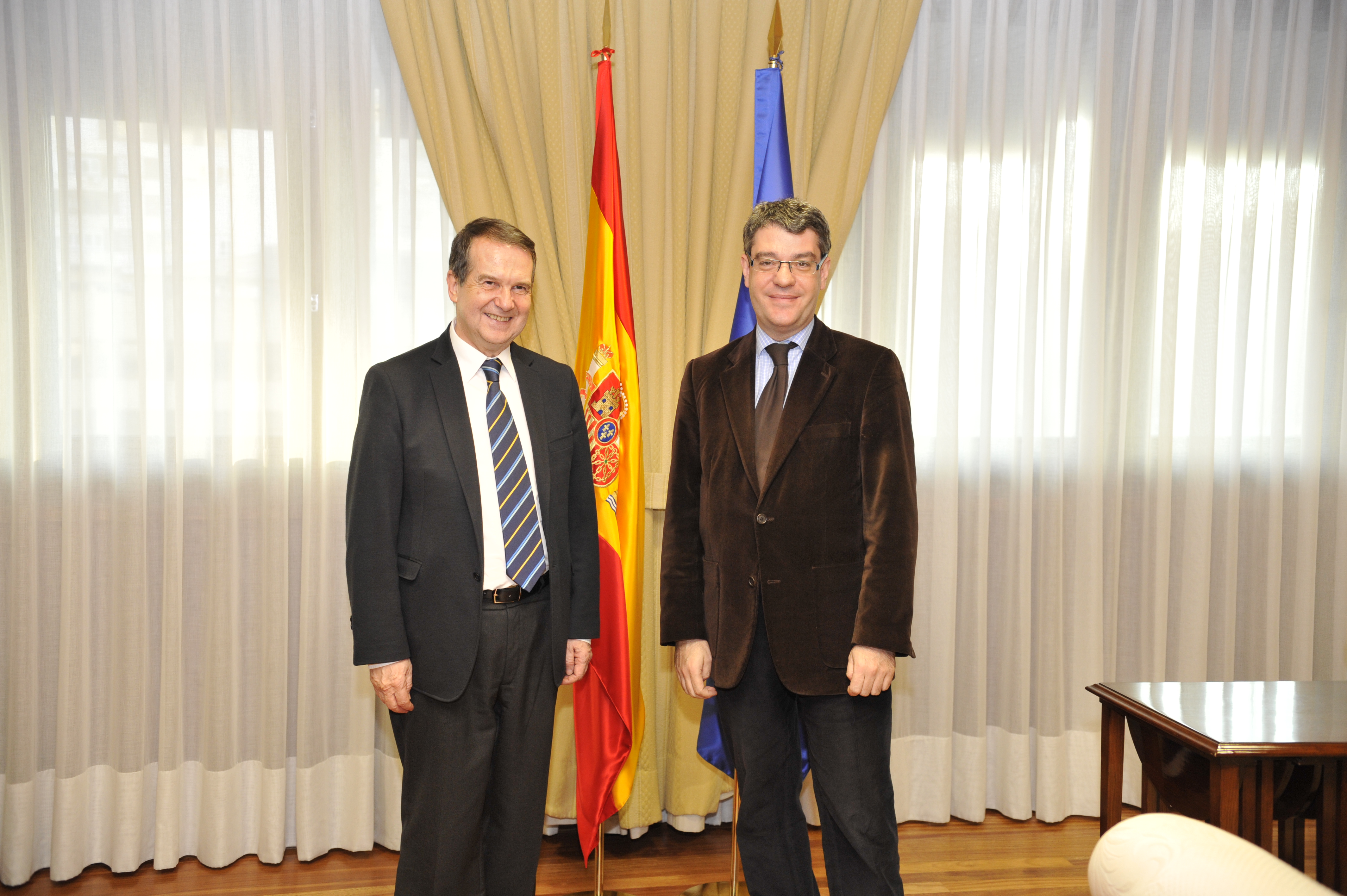 Reunión de Abel Caballero con Álvaro Nadal